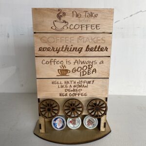 Counter top coffee brew cup dispenser